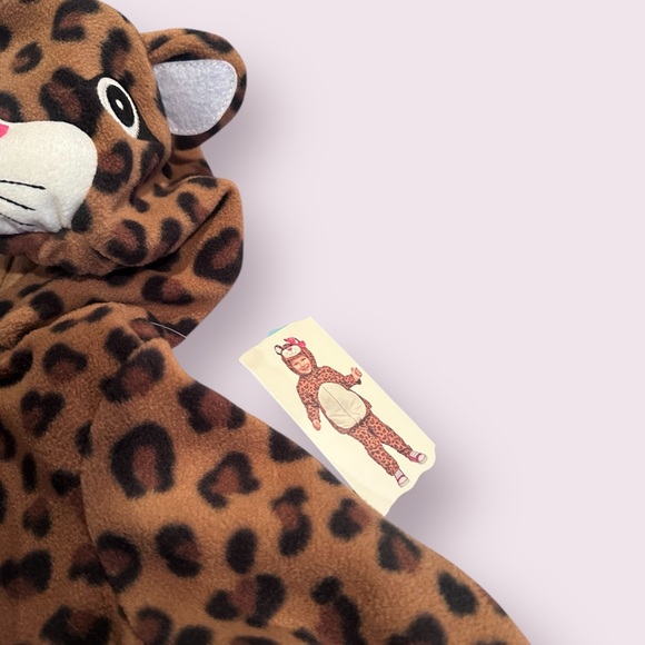 NWT 2013 Old Navy Leopard Print Baby Halloween Costume Size 0-6 Months - Picture 4 of 11